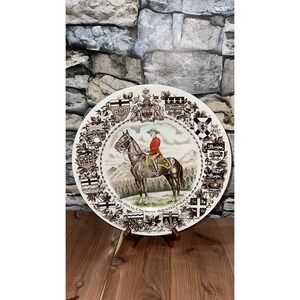 The Royal Canadian Mounted Police 10" Collector's Plate, Wood & Sons (Used/EUC)